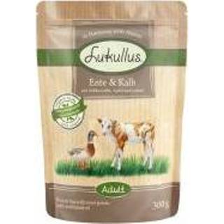 👉 6x300g Natuurkost Graanvrij Eend & Kalf Lukullus Hondenvoer