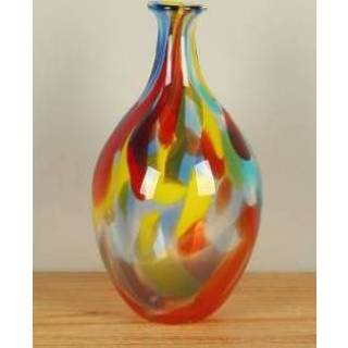 👉 Vaas glas Fleurige uit 37 cm, SA-3 715235643211