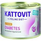 👉 Kattenvoer 6x185g Diabetes (Bloedsuiker) Kip Kattovit 4000158780577