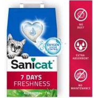 Kattenbakvulling 4x4l Sanicat 7 Days Aloë Vera 8411514806033