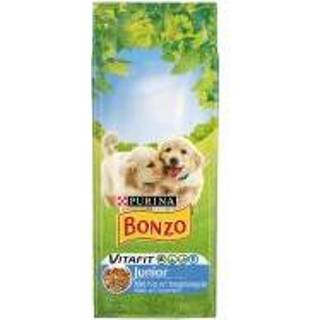 👉 2 x 15 kg Bonzo Vitafit Junior honden droogvoer 7613036466813