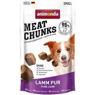 👉 Kalkoen small 4x60g Meat Chunks Puur Animonda Hond 4017721829304