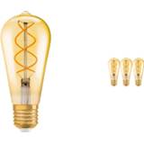 👉 Gloeilamp goud Voordeelpak 4x Osram Vintage 1906 LED E27 Edison 4.5W 820 | Dimbaar - Vervanger voor 25W 8719157020732