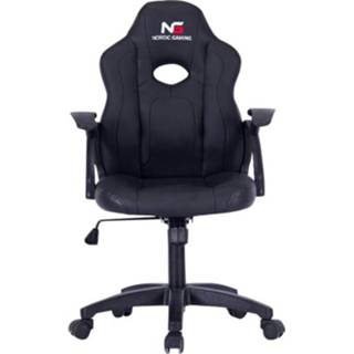 👉 Gamestoel zwart gaming stoelen Nordic Little Warrior chair 5710598023132