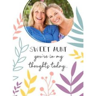 👉 Kaart met foto Greetz | Denken aan Sweet aunt