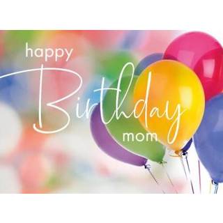 👉 Paperclip mam | Verjaardagskaart Happy birthday mom