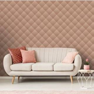 👉 Vliesbehang roze male Decomode Geo texture terra 5414628083140