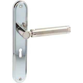 👉 Deurkruk chroom RVS male sleutelgat 56mm Siena chroom/RVS 8711613156788