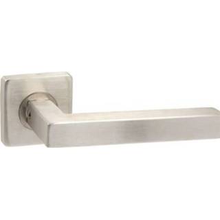 👉 Deurkruk RVS male vierkant rozet Cubic 8711613156030