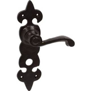 👉 Deurkruk zwart male wc 63/8mm Chateau 8711613155866