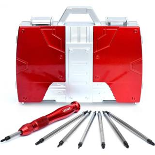 👉 Brief case unisex mannen Marvel Iron Man Briefcase Screwdriver Set