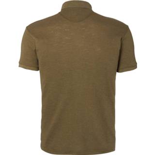 Poloshirt s male groen kaki D-Struct Men's Slub Polo Shirt - Khaki 5052785186030