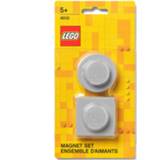 👉 Unisex grijs LEGO Magnet Set - Grey 5711938033132