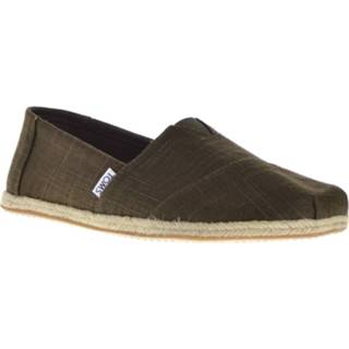 👉 Linnen herenschoenen male bruin mannen TOMS Heren slip-ons 2000001030004 2000001030073