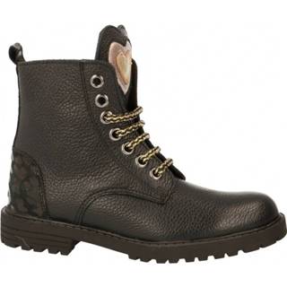 👉 Veterboots meisjes vrouwen zwart Clic!