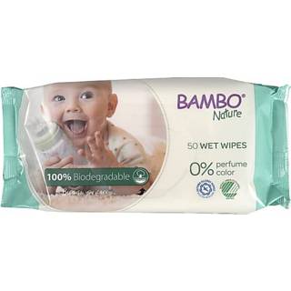 Bambo Nature 100% Biologisch Afbreekbare Doekjes x50