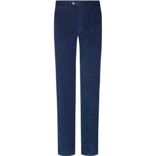 👉 Broek katoen broeken male blauw Hiltl pero