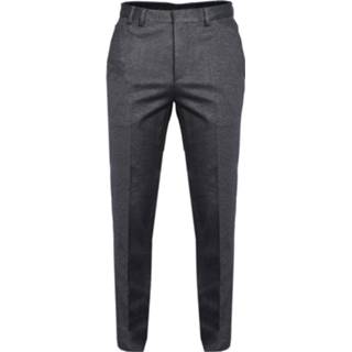 👉 Pantalon viscose male grijs Hugo Boss hesten 2015000090256