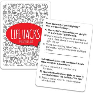 👉 Tin unisex Life Hacks Card Game 9328509001245