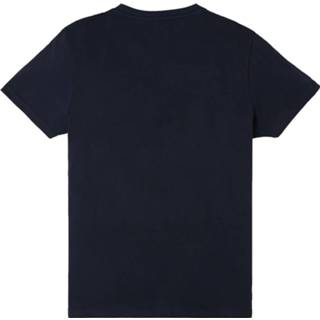 👉 Shirt unisex Navy Blauw XS zwart Justice League Metallic Black Ink T-Shirt -