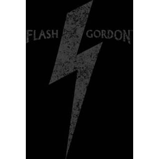 👉 Flash Gordon Bolt t-shirt - Zwart - M - Zwart