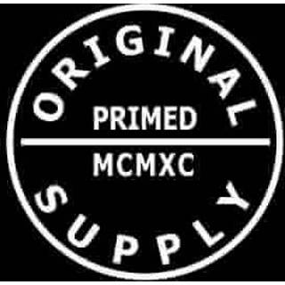 👉 Primed Label MCMXC T-Shirt - Black - S - Zwart