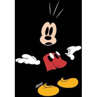 👉 Shirt male zwart XS Disney Mickey Mouse Verrast T-shirt -