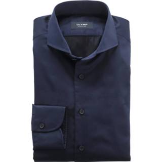 👉 Overhemd katoen male blauw Olymp