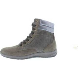 👉 Leer damesschoenen vrouwen grijs Hartjes Sf