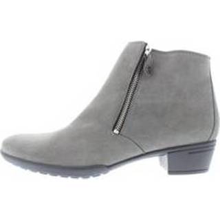 👉 Leer XS damesschoenen vrouwen grijs Hartjes ciy boot