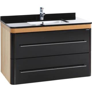 👉 Onderkastje zwart bruin MDF piano Onderkast Boss & Wessing 101x85x53cm 8699251005784