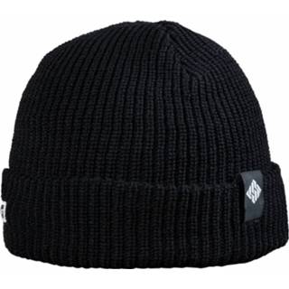 👉 Beanie zwart Heritage Black - Muts 4040333545003