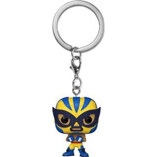 👉 Keychain Marvel Luchadores Wolverine Pop!