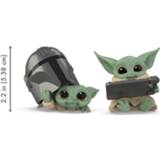 👉 Star Wars The Bounty Collection The Child 2-Pack Helmet Peeking, Datapad Tablet Poses Figures