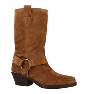 👉 Dameslaars damesschoenen vrouwen cognac Via Vai 5503049 dames laars