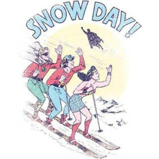 👉 Shirt s wit vrouwen DC Snow Day! Women's Christmas T-Shirt - White 5059478616751
