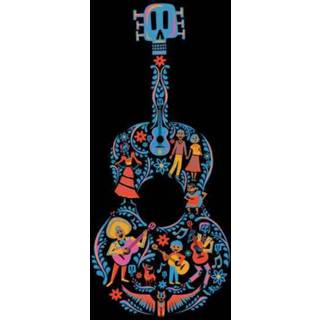 👉 Disney Coco Guitar Patroon Dames Trui - Zwart - S - Zwart