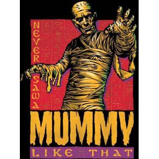 👉 Trui vrouwen XS zwart Universal Monsters The Mummy Retro Dames - 5059478592307