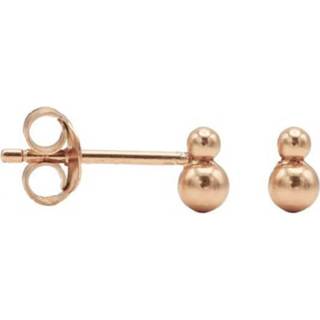 Oorbel zilver vrouwen nederlands Karma Oorbellen Double Dots