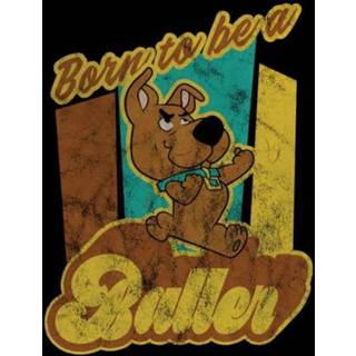 👉 Sweat shirt vrouwen zwart XS Scooby Doo Born To Be A Baller Women's Sweatshirt - Black 5059478835206