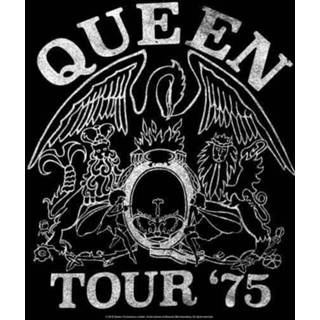 👉 Sweat shirt male s zwart Queen Tour 75 Sweatshirt - Black 5059478802802