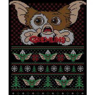 👉 Shirt vrouwen s zwart Gremlins Ugly Knit Women's Christmas T-Shirt - Black 5059479658842