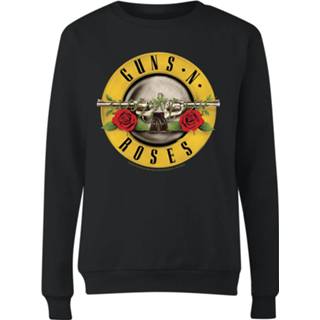 👉 Sweat shirt zwart XS vrouwen Guns N Roses Bullet Women's Sweatshirt - Black 5059478810395