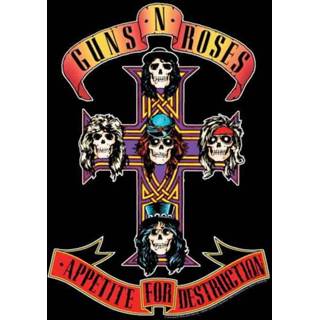 👉 Sweat shirt zwart s male Guns N Roses Appetite For Destruction Sweatshirt - Black 5059478799768