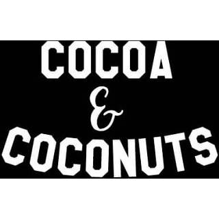 👉 Shirt XXXL 3XL zwart vrouwen Cocoa and Coconuts Women's T-Shirt - Black 5059478487382