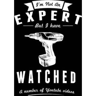 👉 Shirt vrouwen zwart XXXL 3XL Im not an Expert Women's T-Shirt - Black 5059478497503