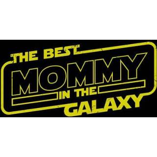 👉 Shirt zwart XXXL 3XL vrouwen Best Mommy In The Galaxy Women's T-Shirt - Black 5059478527439
