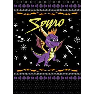 👉 Shirt XXXL 3XL vrouwen zwart Spyro Knit Women's Christmas T-Shirt - Black 5059478608824