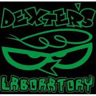 👉 Hoodie male zwart s Dexters Lab Logo - Black 5059478865814