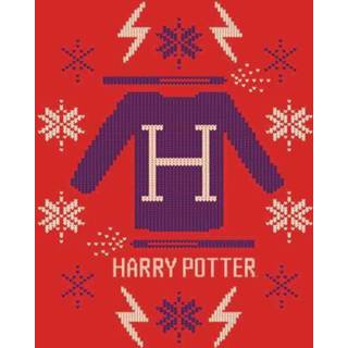 👉 Harry Potter Christmas Sweater t-shirt - Rood - S - Rood